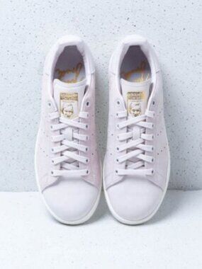 Adidas Originals Stan Smith Icey Pink & White Sneakers Womens Size 7.5
